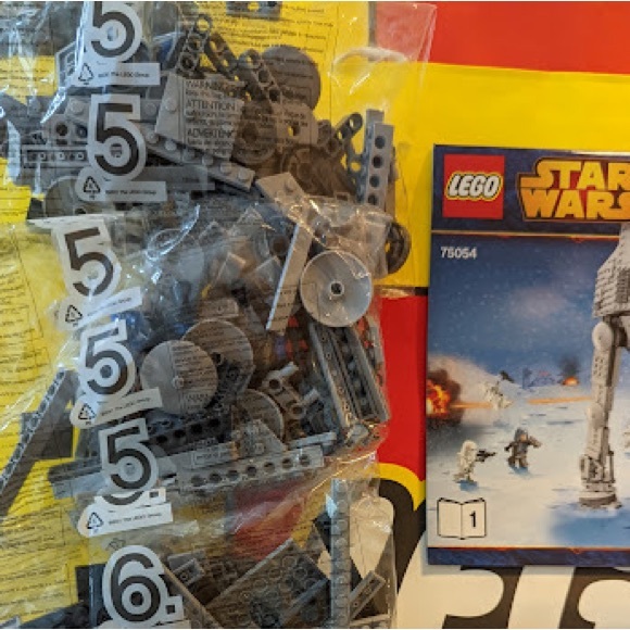 75054 Star Wars Lego Set AT-AT Ep. 4/5/6 75054 Brand New, Sealed, No Box - Picture 10 of 11
